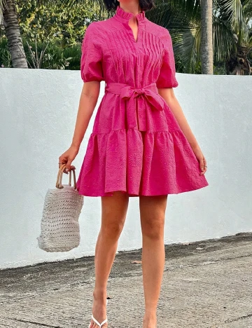 Rochie scurta SHEIN, roz