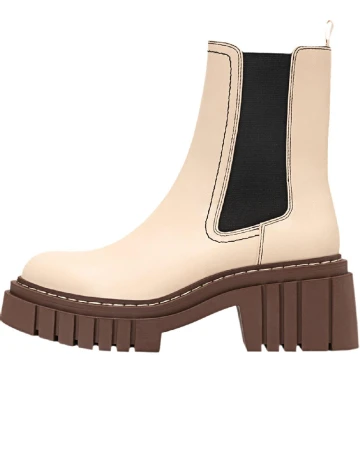 Ghete Stradivarius, crem Crem