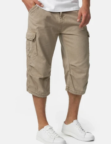 Pantaloni scurti INDICODE, crem
