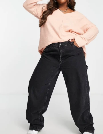 Bluza M Lounge Plus Size, piersica Portocaliu