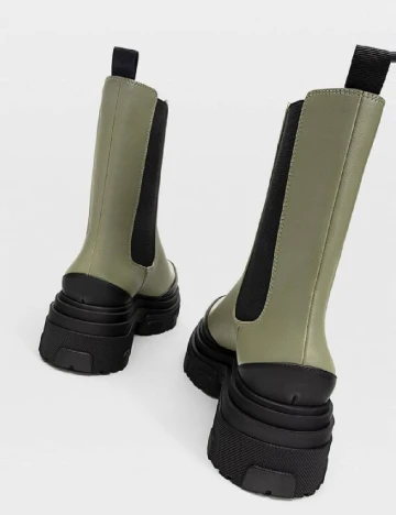 Ghete Stradivarius, verde Verde