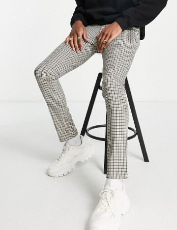 Pantaloni Topman, bej