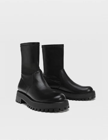 Ghete Stradivarius, negru Negru