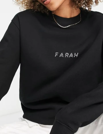 Bluza Farah, negru Negru