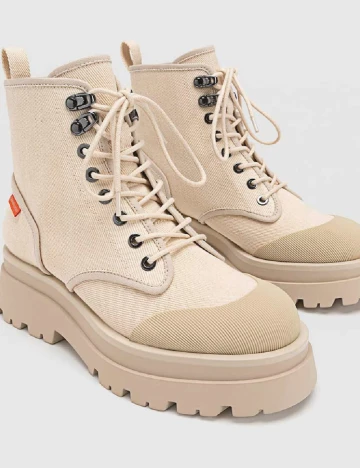 Ghete Stradivarius, crem Crem