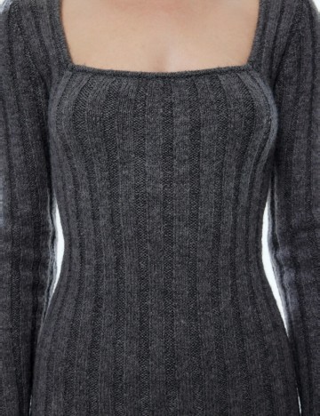 Rochie medie Edited, gri