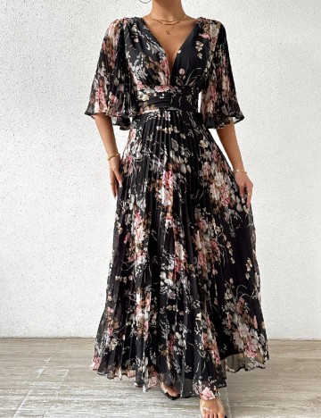 
						Rochie lunga SHEIN, floral print
