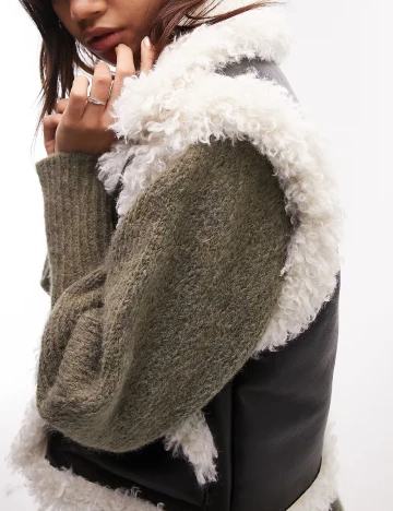 Vesta ASOS, negru Negru