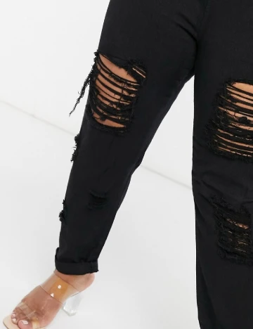 Blugi Yours, negru Negru