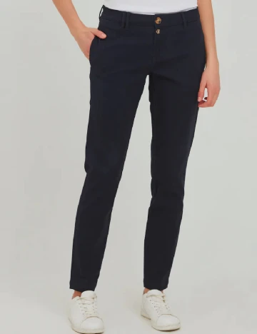 Pantaloni Oxmo, bleumarin inchis Albastru