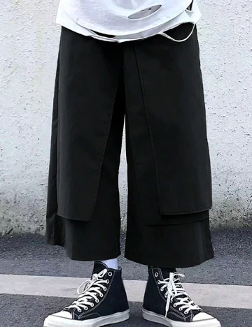 Pantaloni SHEIN, negru Negru
