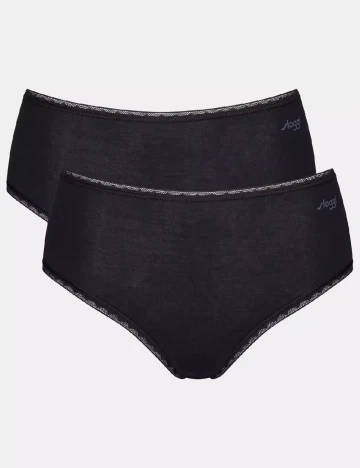 Set chiloti 2 perechi Sloggi by Triumph, negru