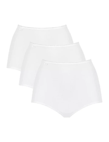 Set chiloti 3 perechi Sloggi by Triumph, alb Alb