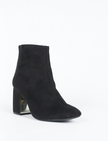 Botine Stradivarius, negru