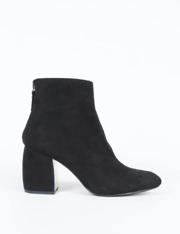 Botine Stradivarius, negru Negru