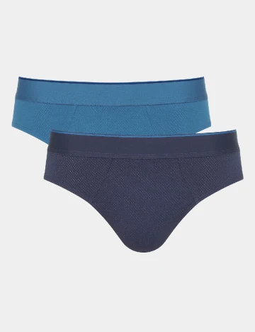 Set chiloti 2 perechi Sloggi by Triumph, albastru/bleumarin Albastru