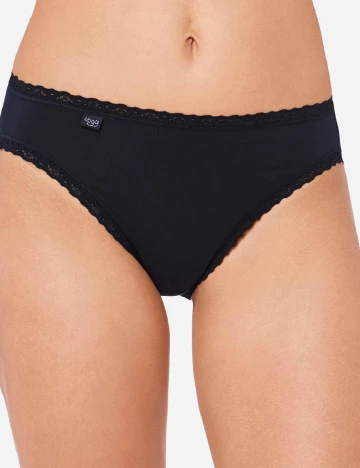 Set chiloti 3 perechi Sloggi by Triumph, negru Negru