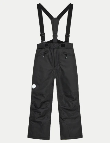 Pantaloni de ski Color Kids, negru Negru