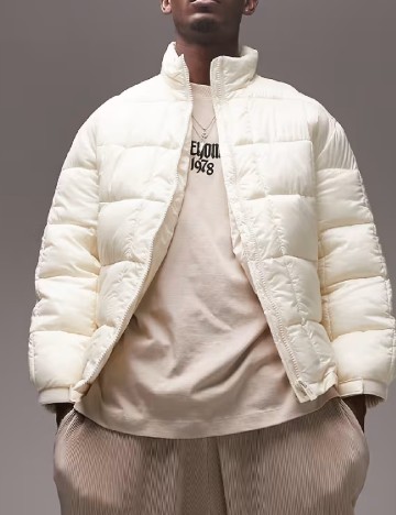 
						Geaca Topman, ecru
