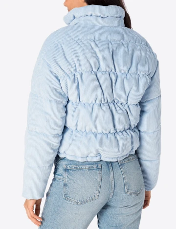 Geaca Hollister, albastru Albastru