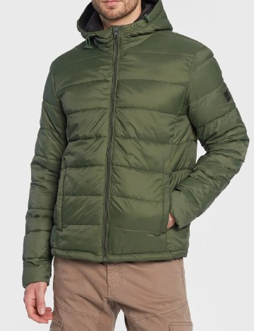 
						Geaca !Solid, verde