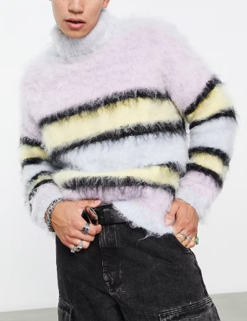 
						Pulover ASOS, mix culori