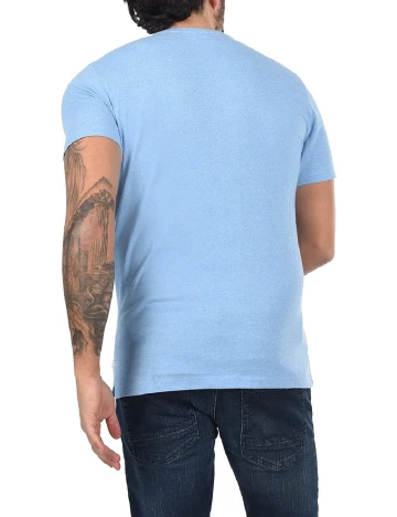 Tricou Casual Friday, bleu Albastru