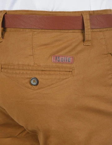 Pantaloni !Solid, maro Maro