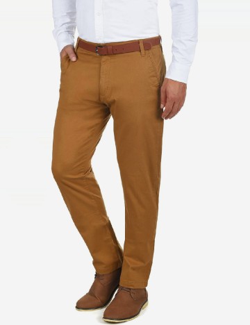 
						Pantaloni !Solid, maro