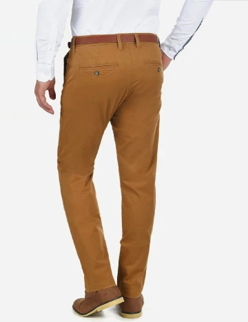 Pantaloni !Solid, maro Maro