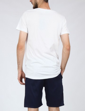 Tricou !Solid, alb