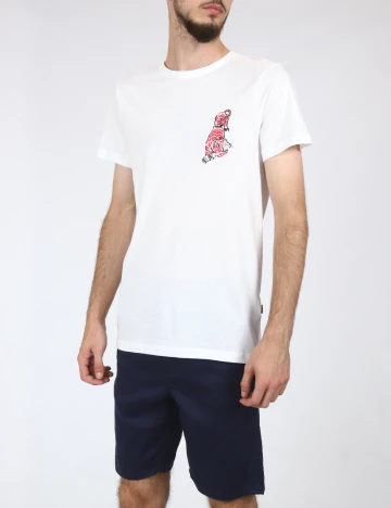 Tricou !Solid, alb Alb