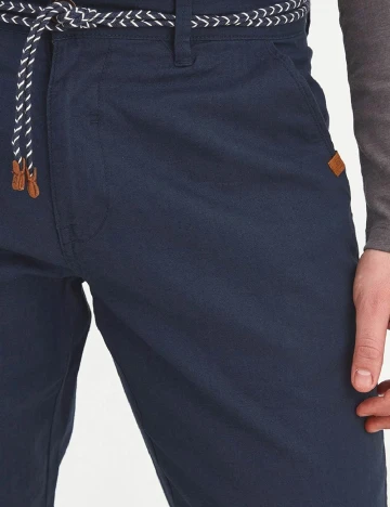 Pantaloni BLEND, bleumarin Albastru