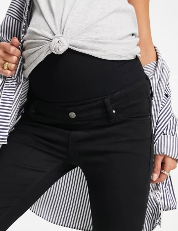 Blugi Top Shop Maternity, negru