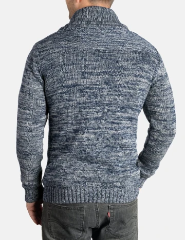 Cardigan !Solid, bleumarin inchis Albastru