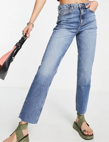 Blugi Top Shop, albastru