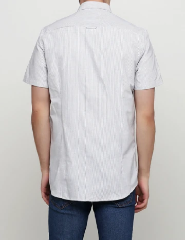 Camasa Tailored Originals, alb/negru Alb