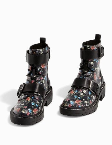 
						Ghete Stradivarius, floral print