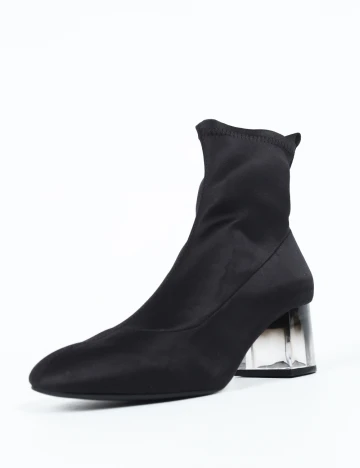 Botine Stradivarius, negru