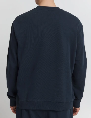Bluza !Solid, bleumarin Albastru