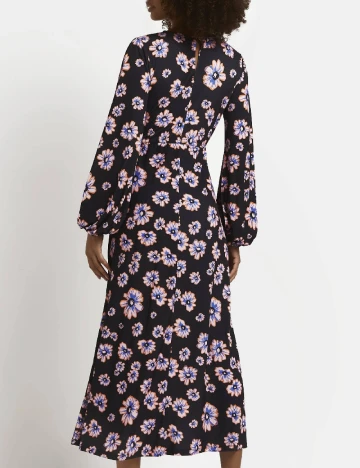 Rochie medie River Island, negru Negru