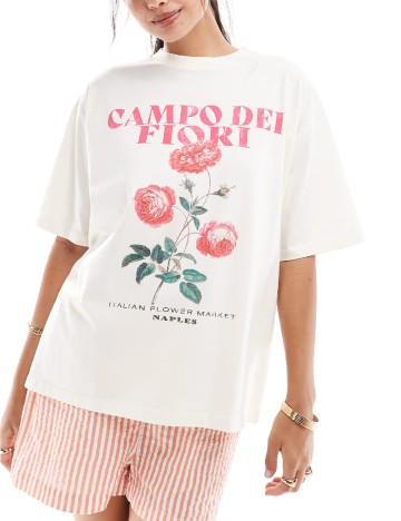 
						Tricou ASOS, crem