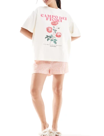 Tricou ASOS, crem Crem