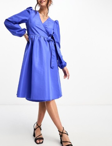 
						Rochie medie Monki, albastru