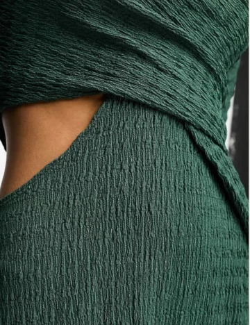Rochie lunga ASOS, verde Verde