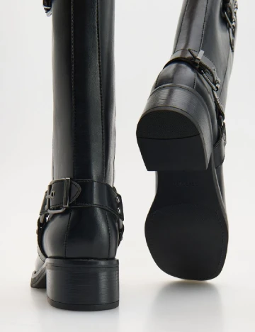 Cizme Reserved, negru Negru