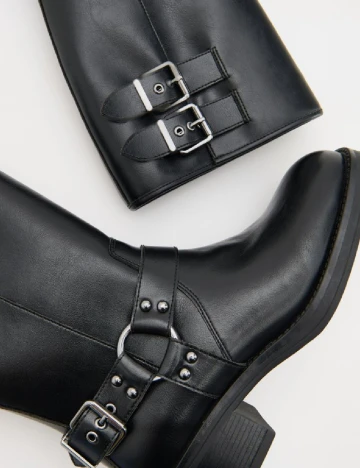Cizme Reserved, negru Negru