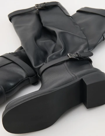 Cizme Reserved, negru Negru