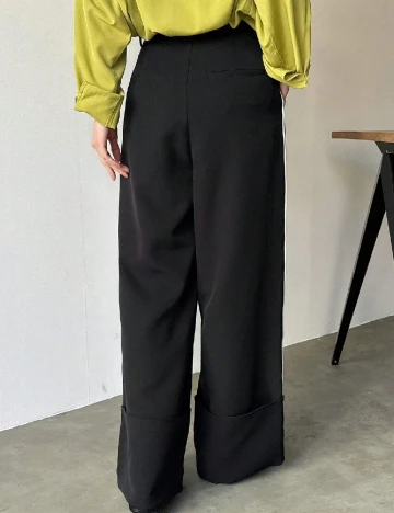 Pantaloni Friful, negru Negru