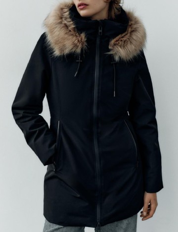 
						Geaca Zara, negru